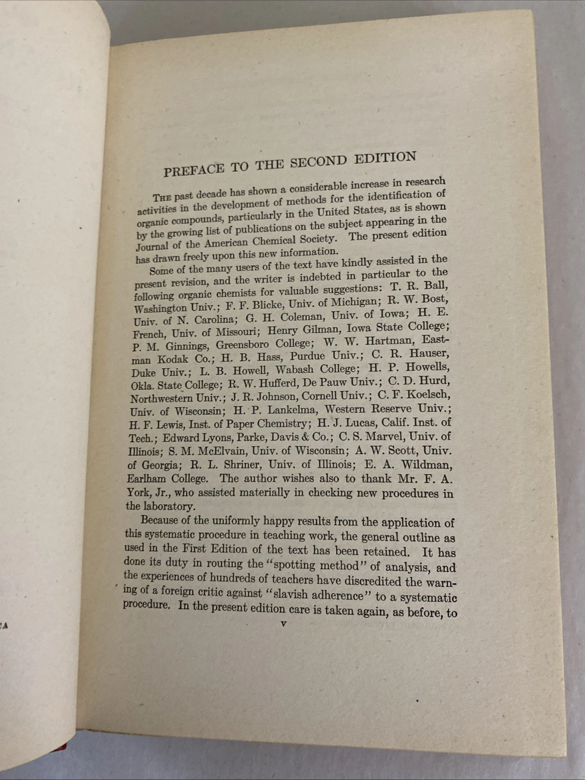 Qualitative Organic Analysis Oliver Kamm 2nd Ed 1947 Brookhaven Tuthill Copy BNL - Image 6
