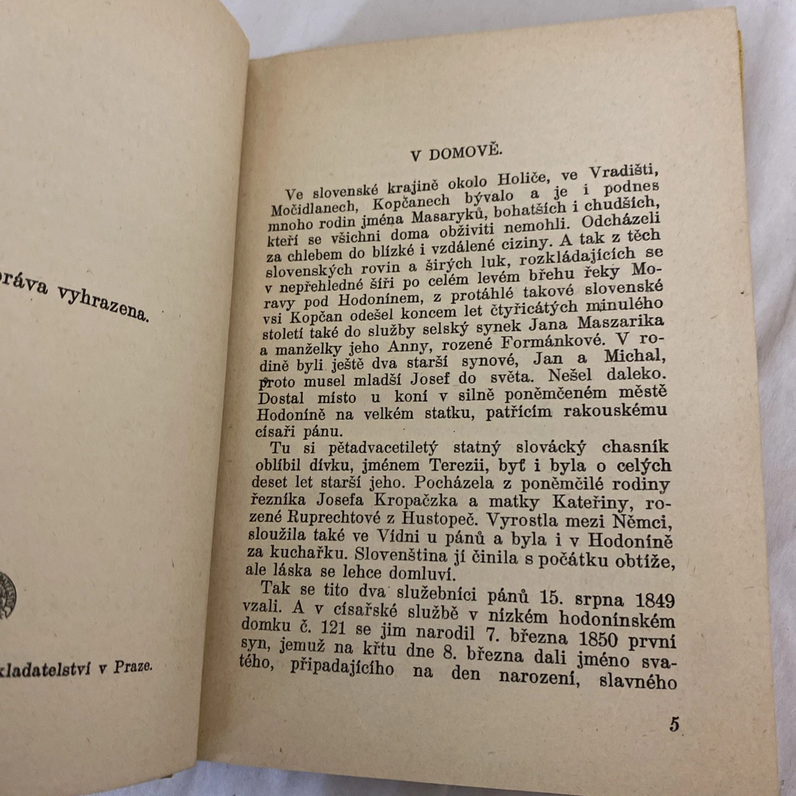 1929 80 Let T.G. Masaryka Jaromir Dolezal Czech Book Masaryk Prague - Image 7