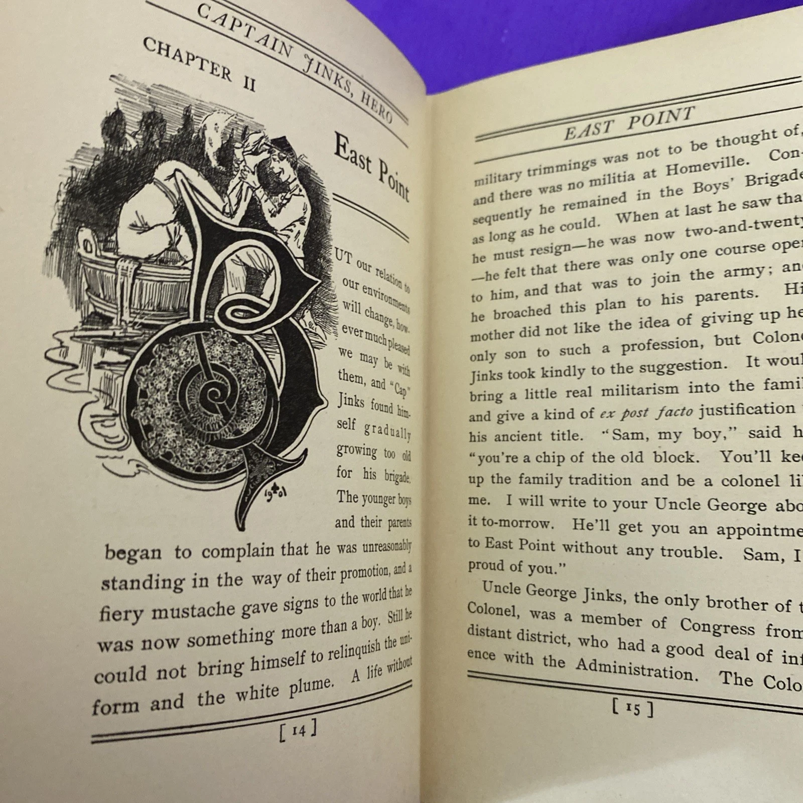 Captain Jinks Hero 1902 First Edition Ernest Crosby Dan Beard Illustrated Satire - Image 7