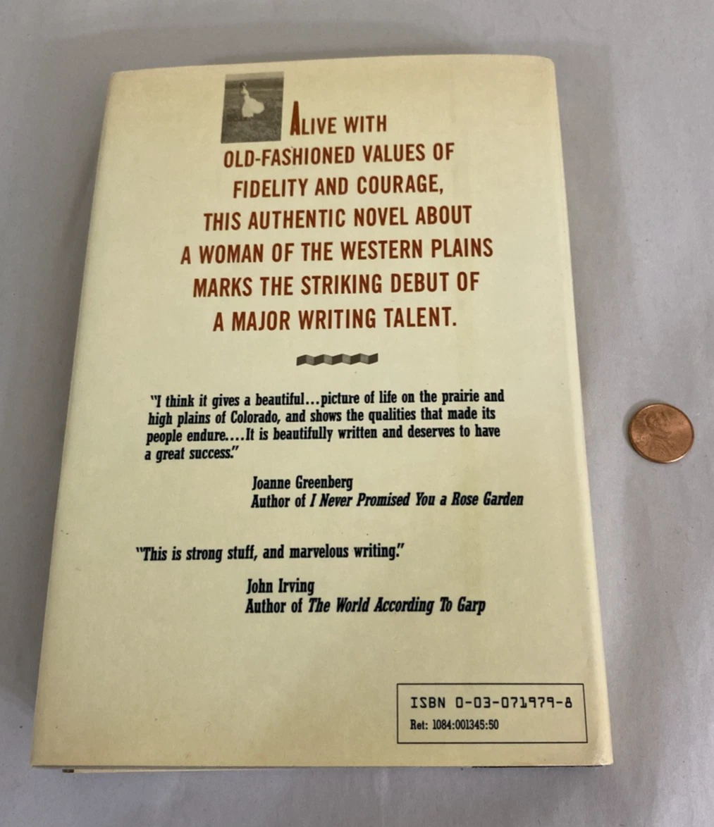 1984 The Tie That Binds Kent Haruf First Edition 1st Printing w/ Dust Jacket HRW - Image 8