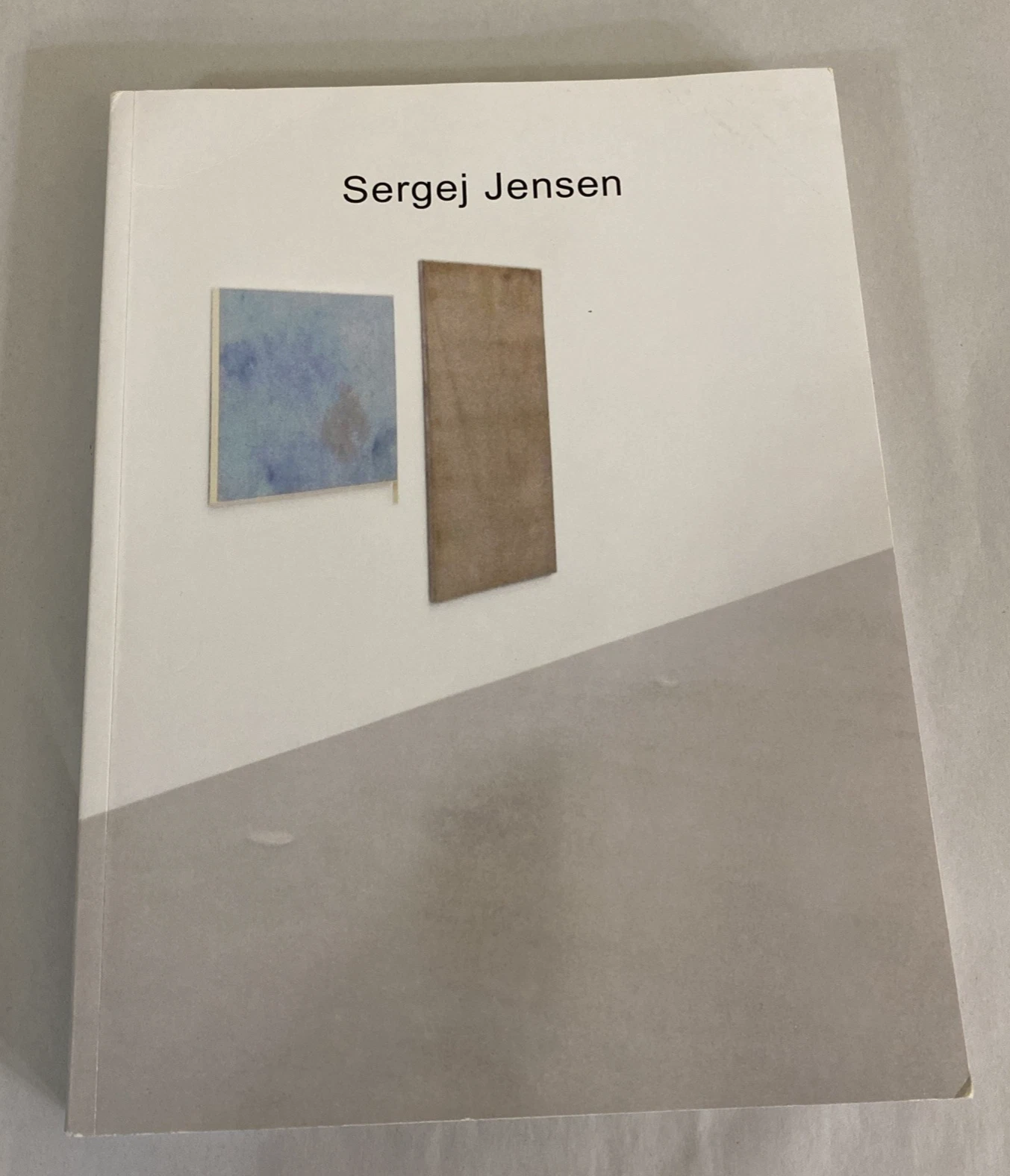 Sergej Jensen 2011 Distanz monograph art book German English 300pp illustrated
