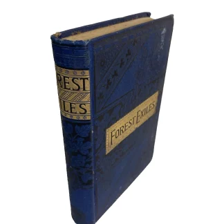Forest Exiles Mayne Reid 1889 Lovell Victorian blue gilt boys adventure