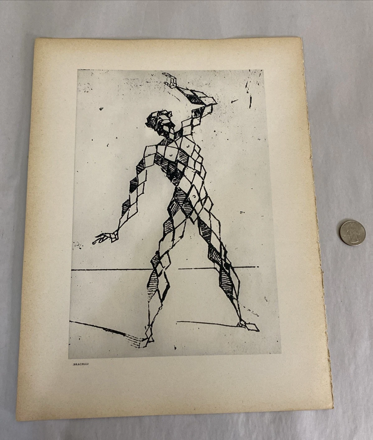 Maillol Studio + Bracelli Bizzarie, Verve 1939 double-sided photogravure leaf - Image 9