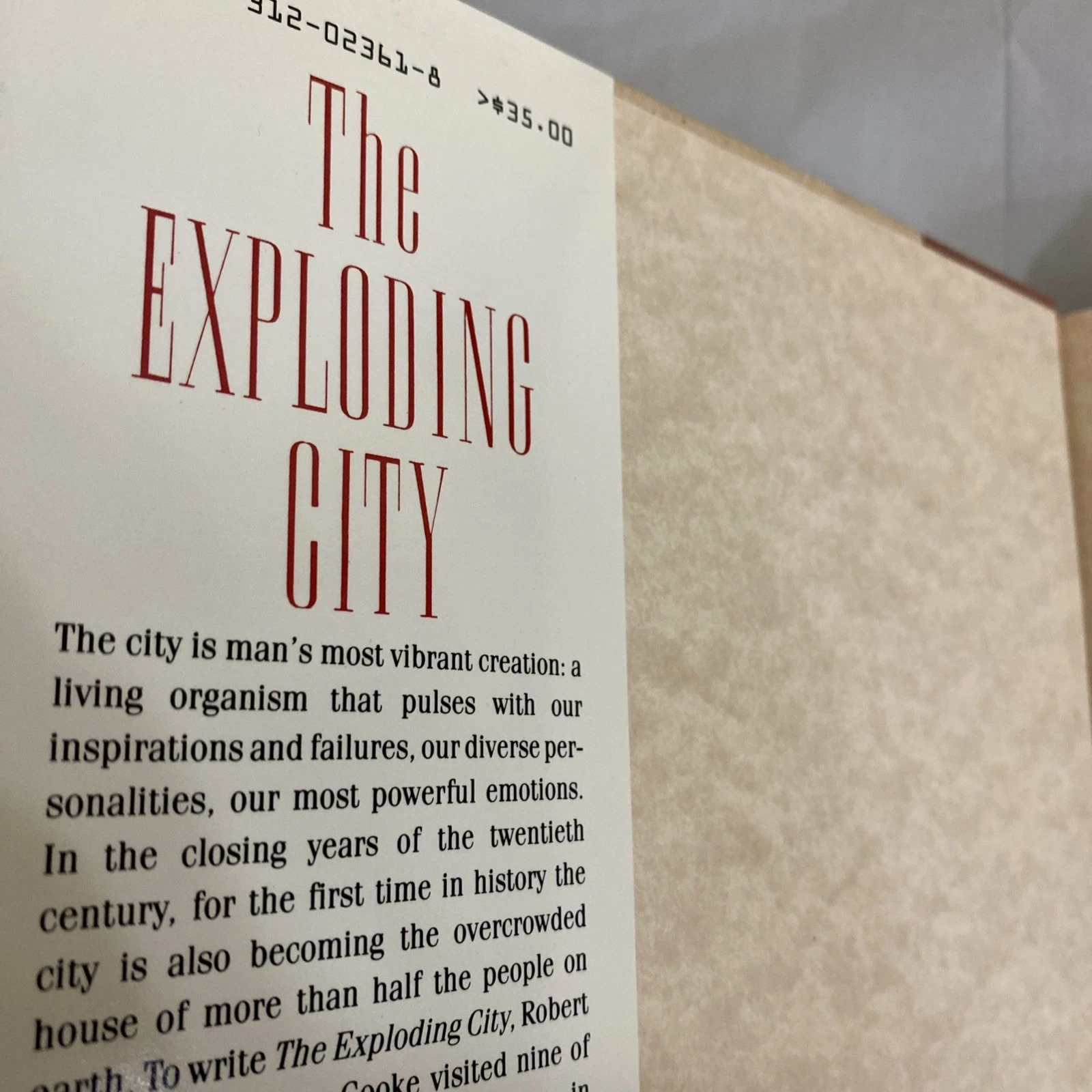 The Exploding City 1989 1st HC/DJ Inscribed Schiffer Asimov Foreword - Image 6
