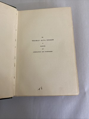 1908 Thomas Alva Edison: Sixty Years Of An Inventor's Life by Jones, Biography - Image 6
