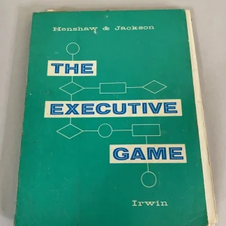 Executive Game 1969 7th Print + 1969 Exam Booklet Filled In Business Sim