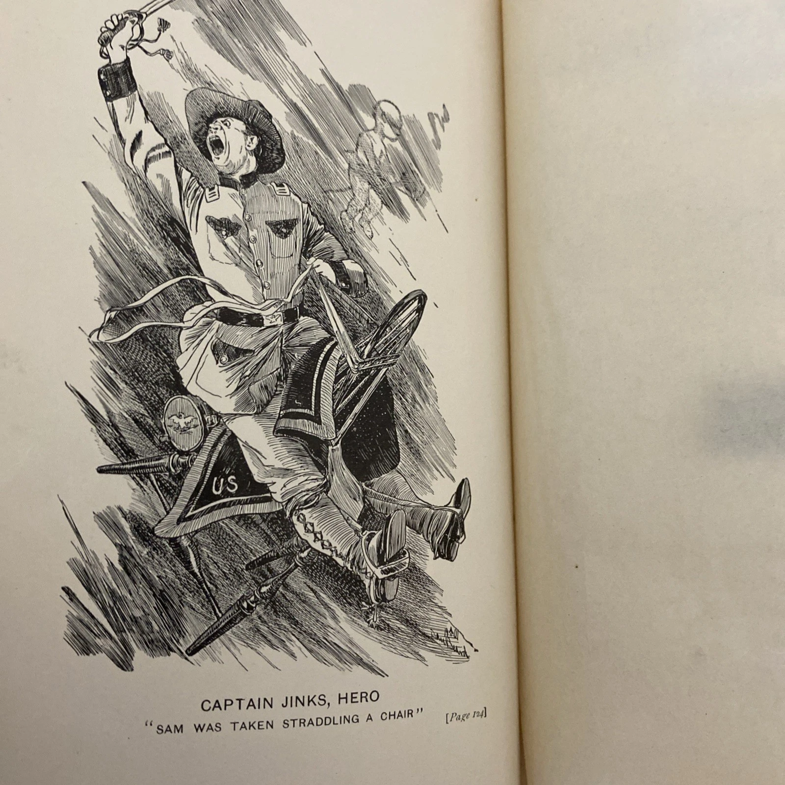 Captain Jinks Hero 1902 First Edition Ernest Crosby Dan Beard Illustrated Satire - Image 3