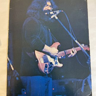 Jerry Garcia Grateful Dead PHOTO CARD 8x11 RISING SIGNS LTD J. R. POWNALL 1973