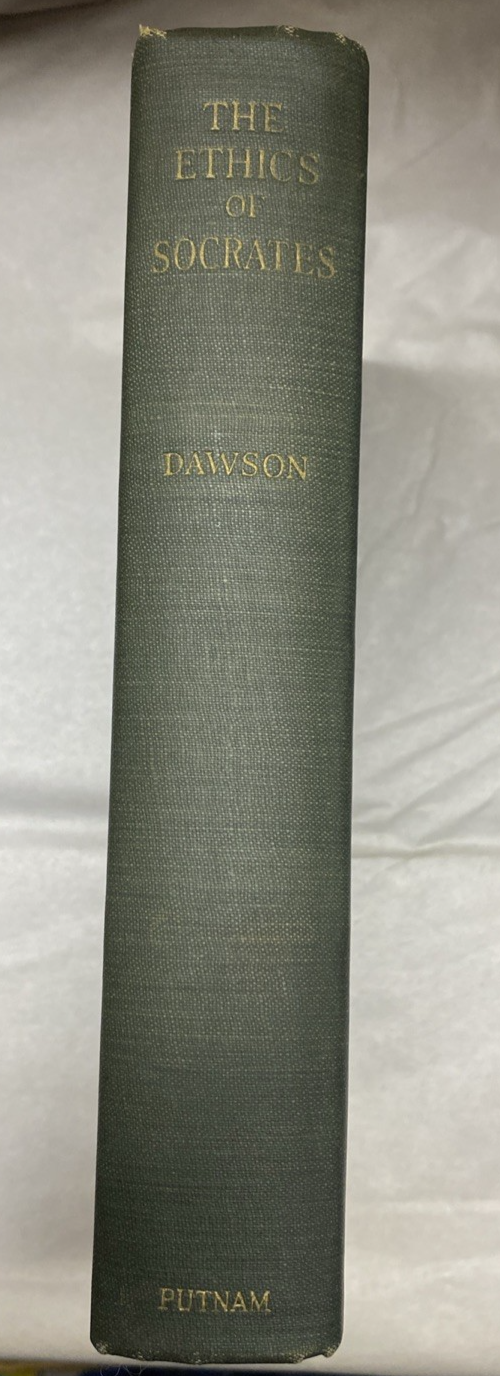 The Ethics of Socrates A Compilation of the Teachings Miles Menander Dawson 1924 - Image 8