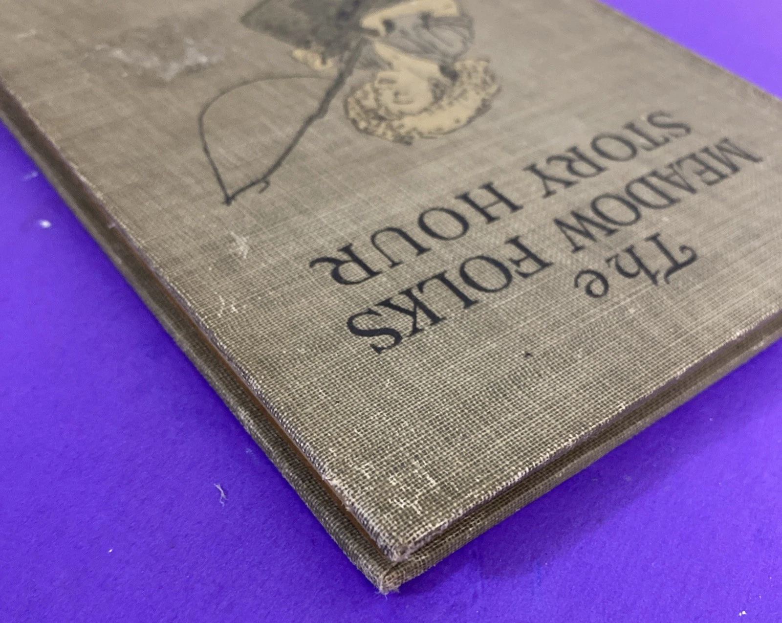 Meadow Folks; 1921 century-old; still Very Good+; Illustrated Children’s Tales - Image 5
