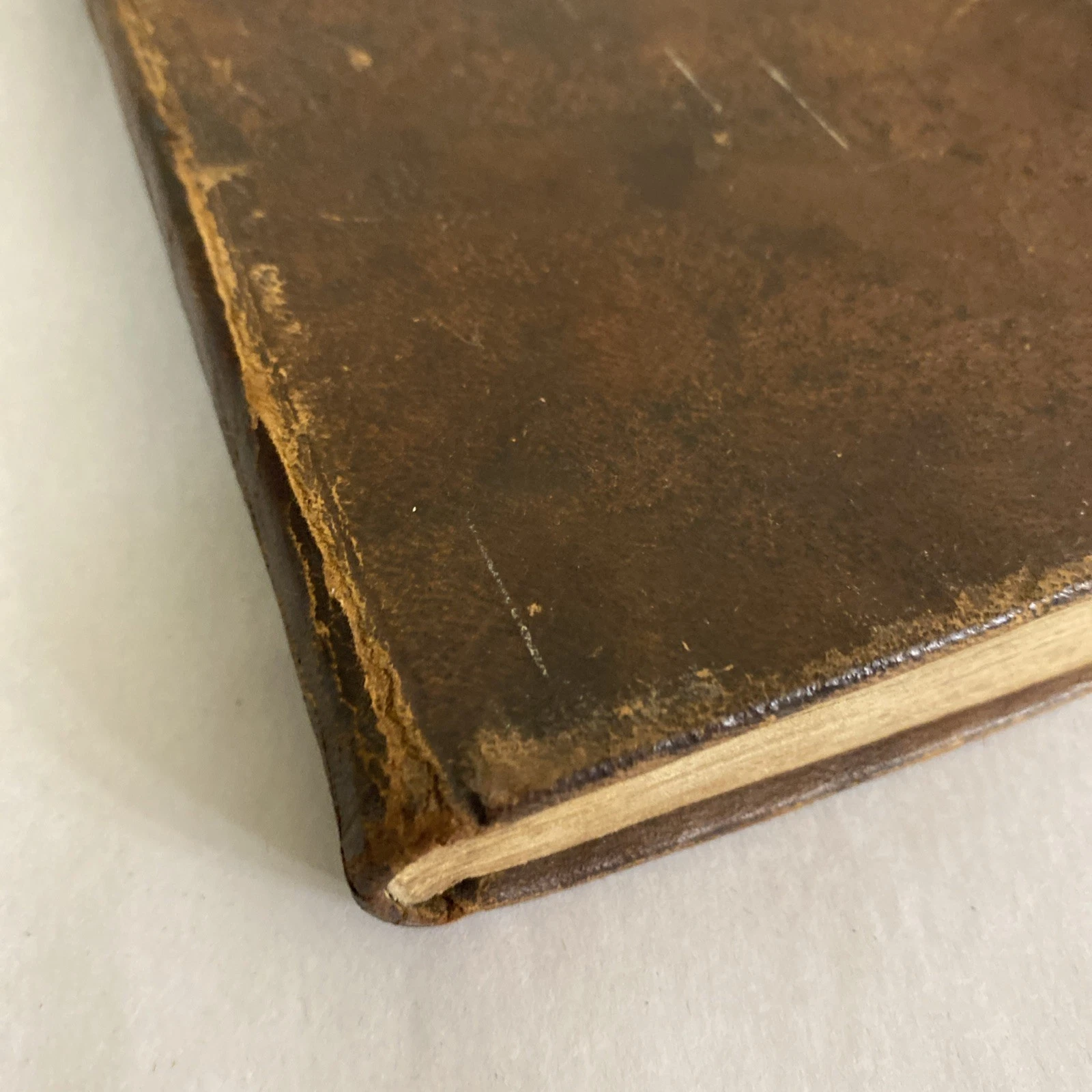 1816 Goldsmith Roman History 9th American Ed Paraclete Potter leather schoolbook - Image 5