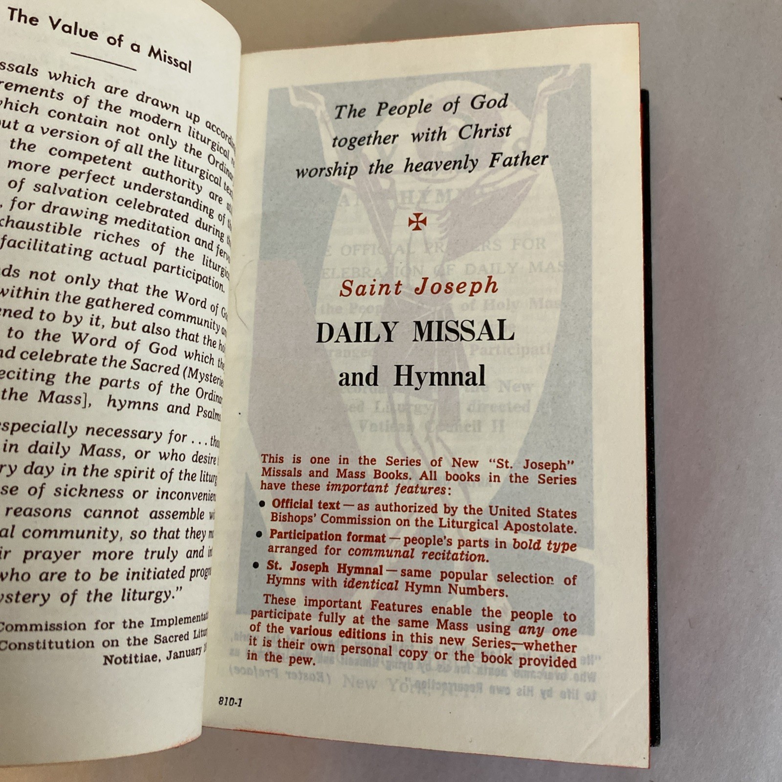 New Saint Joseph Daily Missal And Hymnal - New Revised Edition 1966 - Image 8