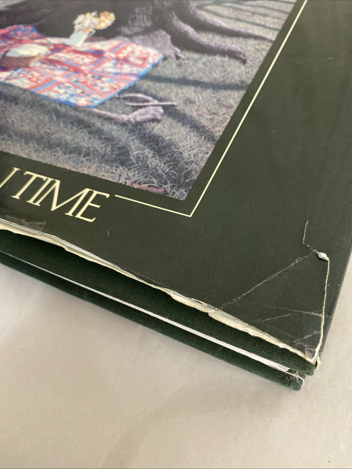 Signed Bob Timberlake Somewhere in Time 1989 HC Coffee Table Art Book w/DJ - Image 2