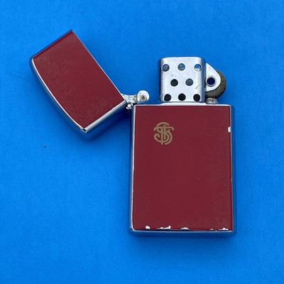 Vintage Tokyo Keiki Red Enamel Lighter Japan Rocky L STK Rare Promo Untested - Image 8