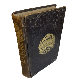 1872 JAMES FISK PRINCE ERIE TAMMANY RING FRAUDS OF NEW YORK LIFE BOOK