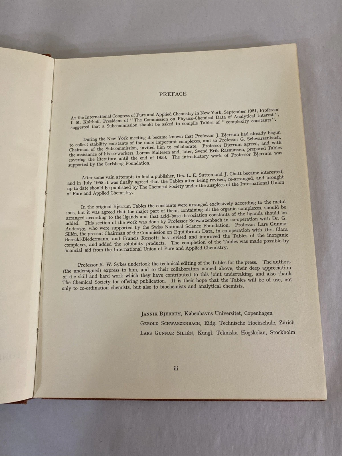 Stability Constants Pt I Organic & Pt II Inorganic Ligands Chem Soc 1957-58 2Vol - Image 8