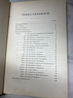 Thomas Edmundus Molloy / Constitutiones Dioecesanae Brooklynienses Quas 1St 1926 - Image 5