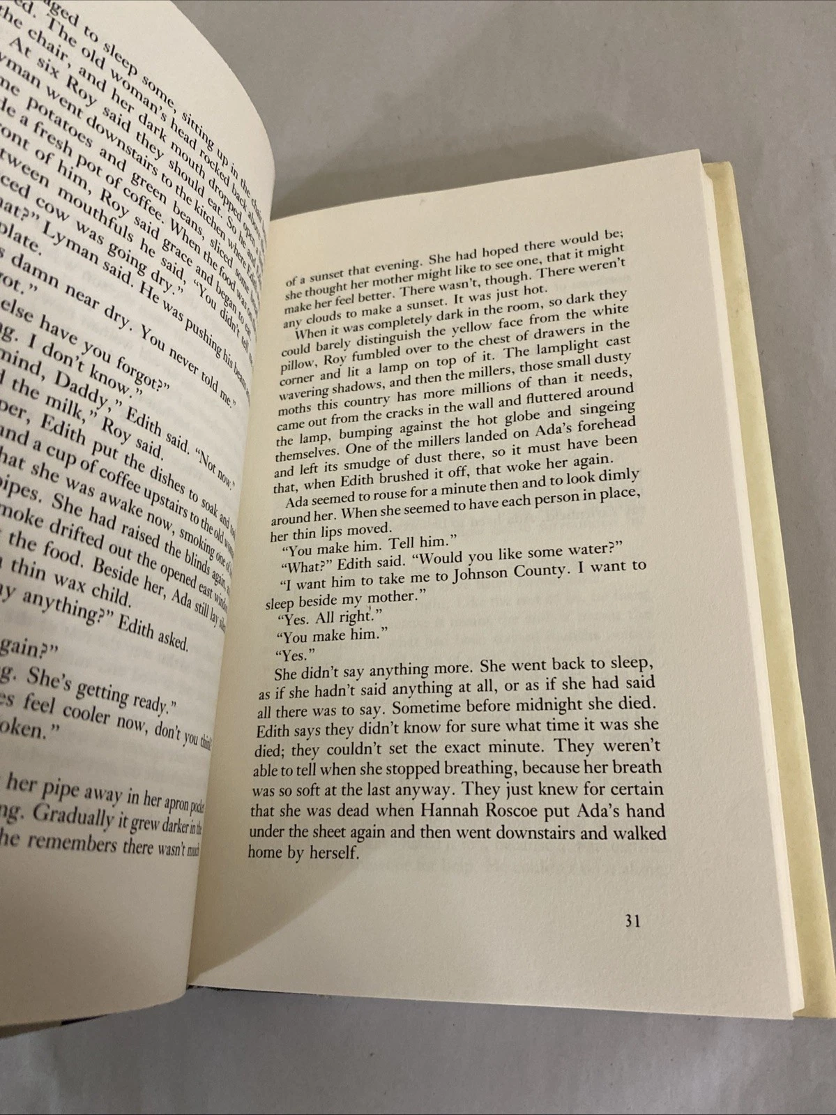 1984 The Tie That Binds Kent Haruf First Edition 1st Printing w/ Dust Jacket HRW - Image 5