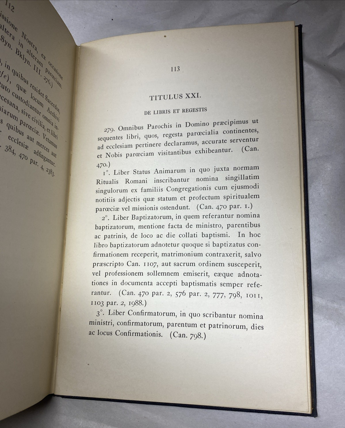 Thomas Edmundus Molloy / Constitutiones Dioecesanae Brooklynienses Quas 1St 1926 - Image 6