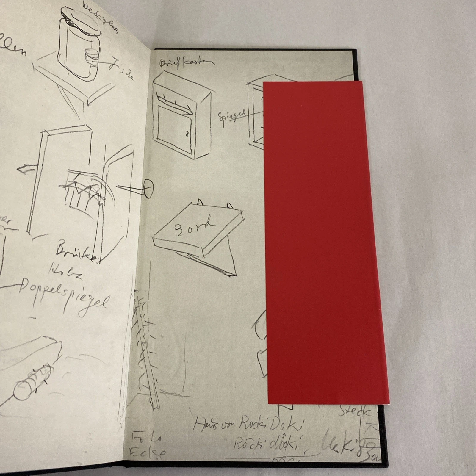 Gunther Uecker signed Kölnisch Klause Phobien 1983 artist book Symbol Cologne DE - Image 12