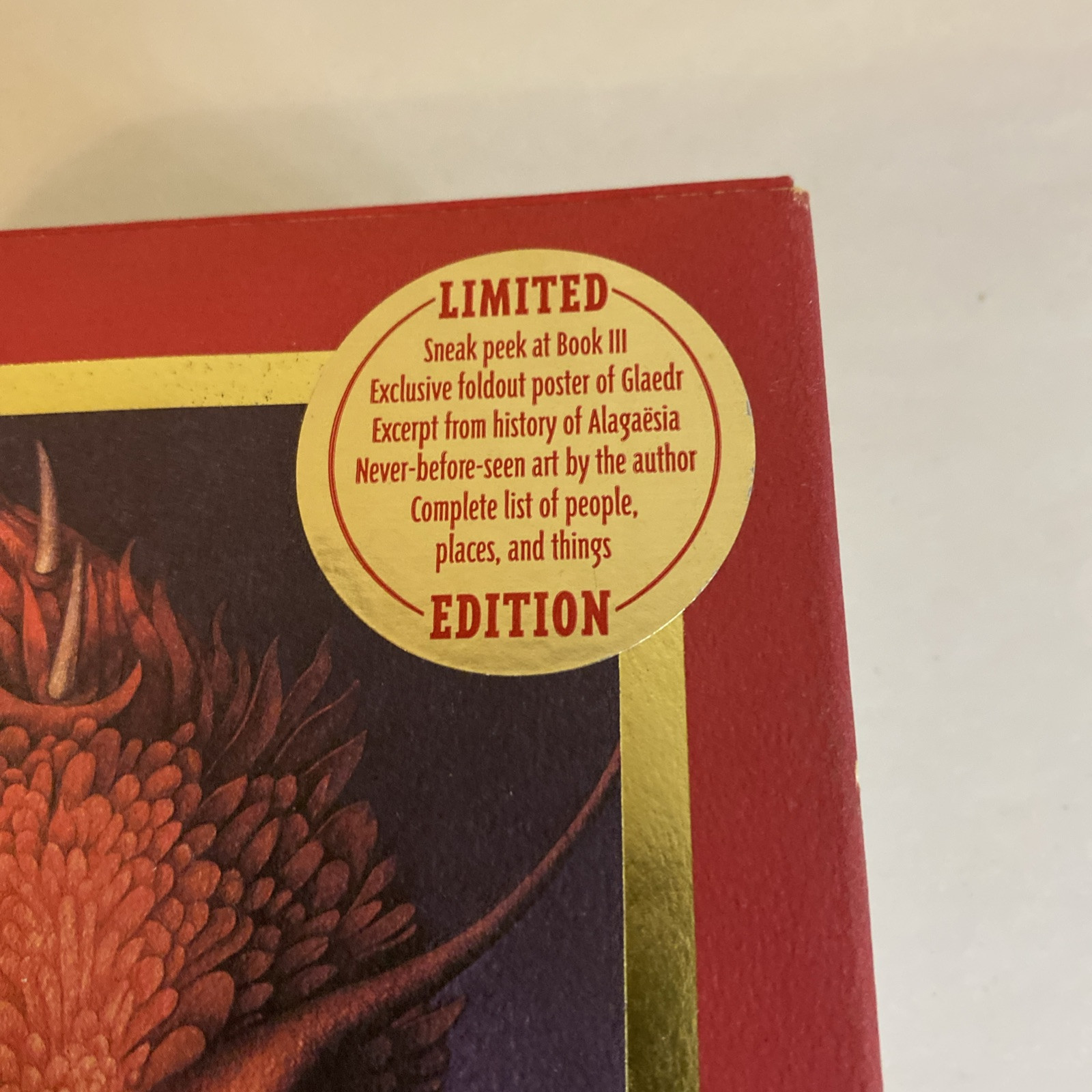 Elpest by Christopher Paolini First Limited Edition - Image 3