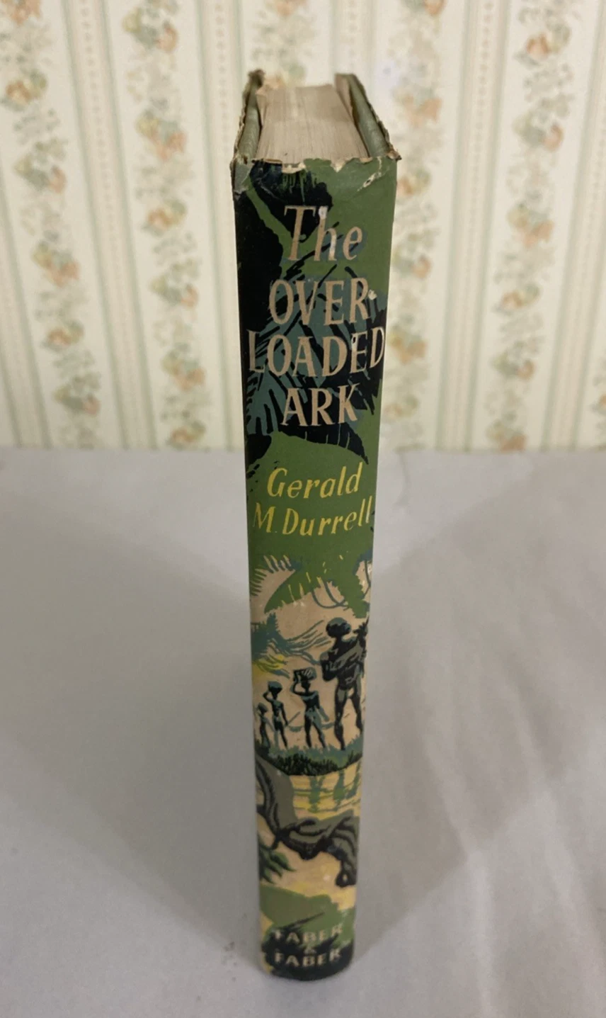 The Overloaded Ark By Gerald Durrell 1953 Hardcover - Image 3