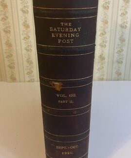 The Saturday Evening Post Vol 193 Part II - Bound - Sept-Oct 1920