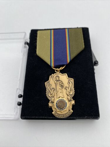 Vintage American Legion "Americanism" Award/Medal Medal with Statue of Liberty