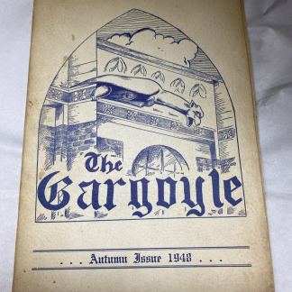The Gargoyle Cathedral College Quarterly Brooklyn Ny Lot Of Two 1948 & 1949