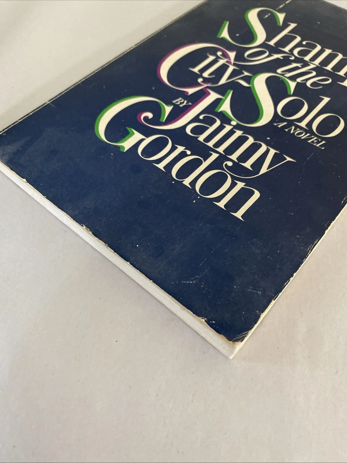 Shamp of the City-Solo by Jaimy Gordon 1980 Signed Softcover Novel Rare - Image 8