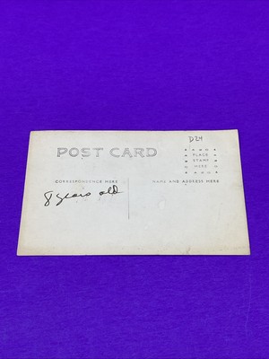 Antique RPPC Boy in Baseball Uniform 8 Years Old Divided Back Real Photo - Image 4