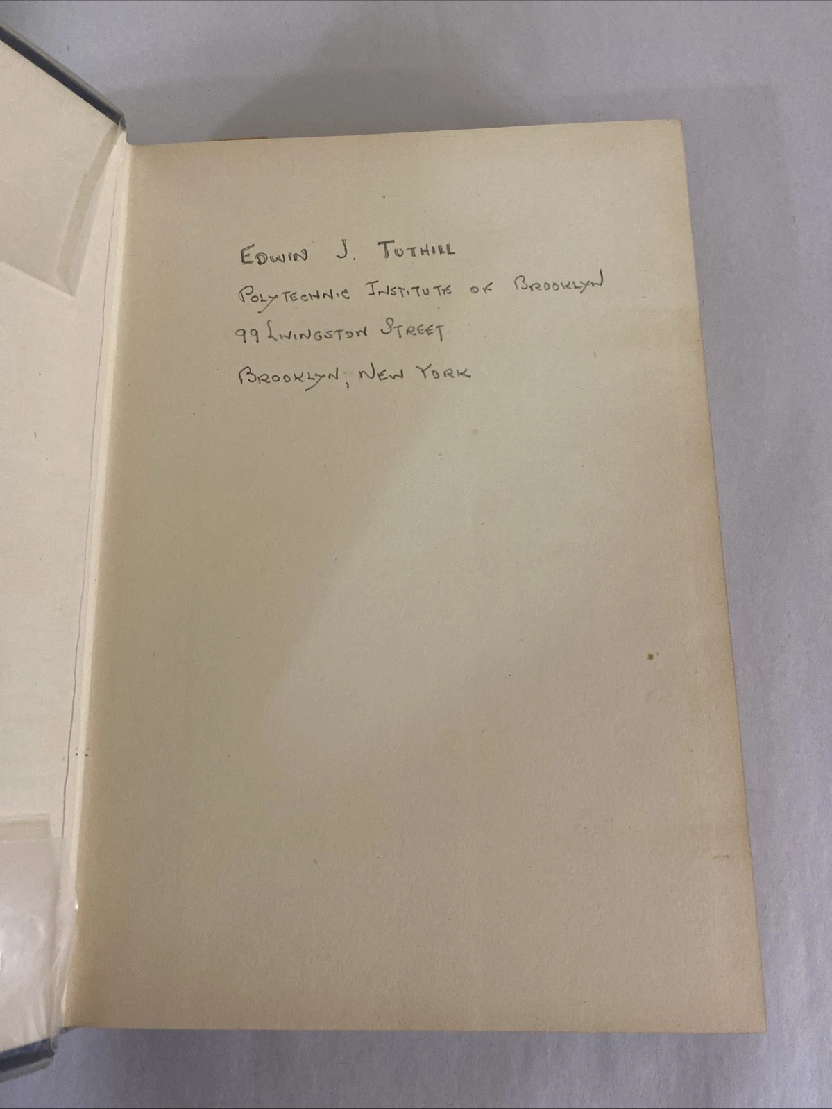 Statistical Thermodynamics Fowler Guggenheim 1952 3rd Imp HC + Poly Rcpt BklynNY - Image 3