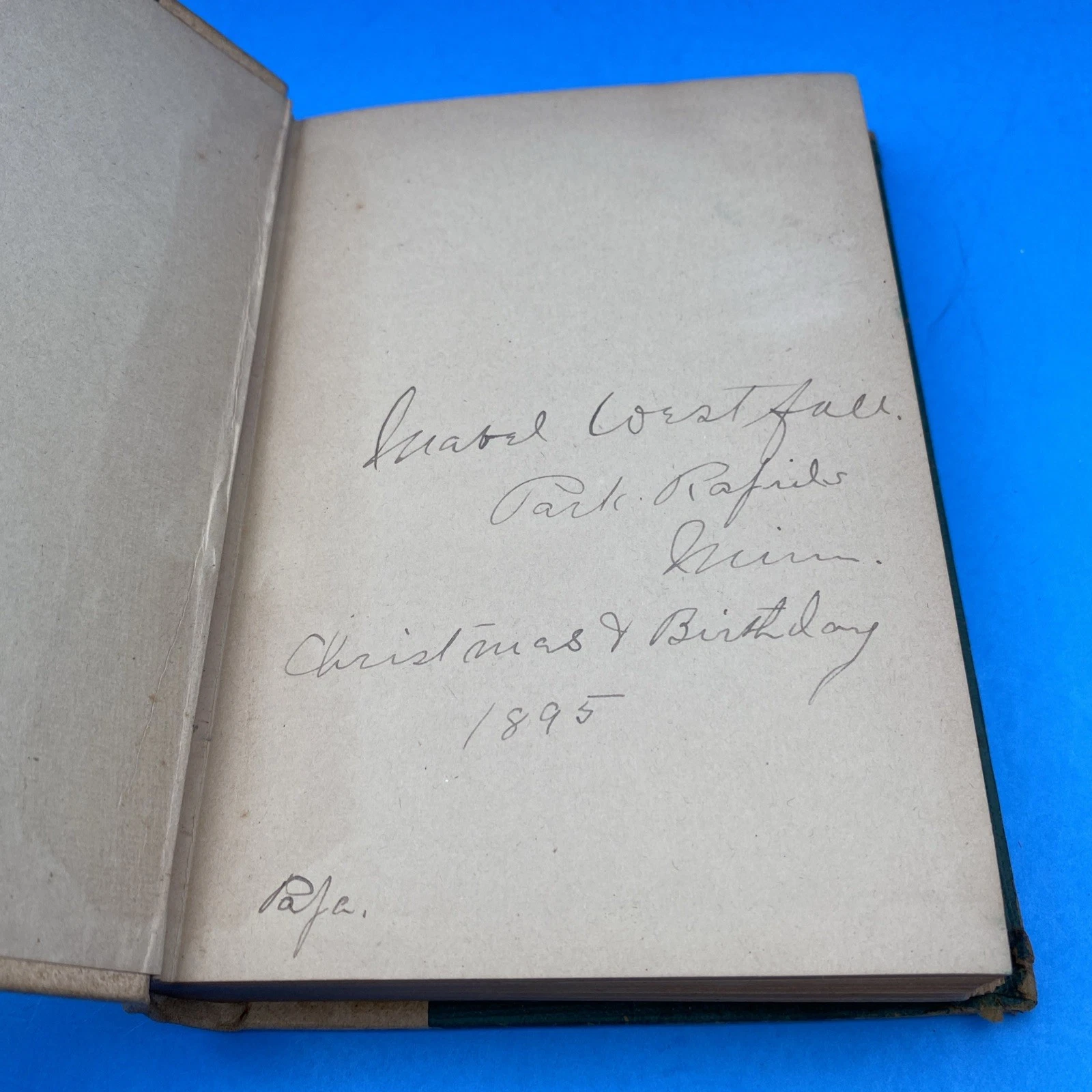 1893 Longfellow, Outre-Mer Portland Edition Antique Decorative Hardcover Classic - Image 4