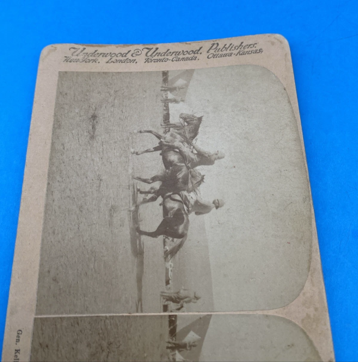 1900 Boer War Stereoview Gen Kelly-Kenny Inspecting Naauwpoort Camp South Africa - Image 5