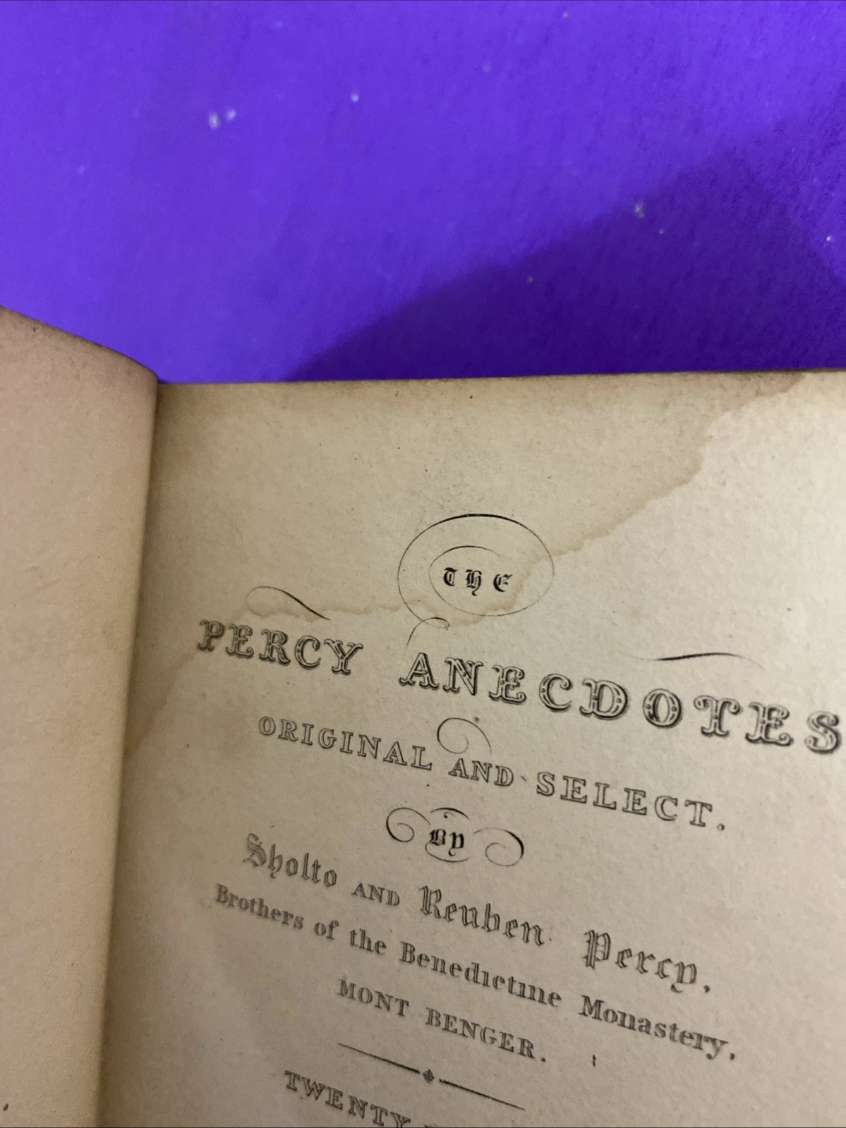1826 Percy Anecdotes Vol IX Instinct Ingenuity John Rennie Leather Book - Image 7