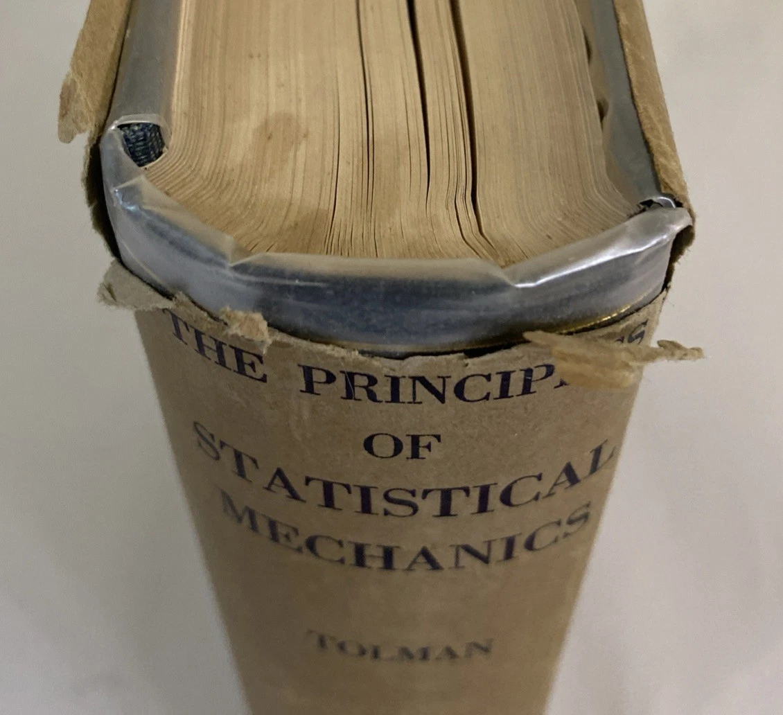 The Principles of Statistical Mechanics By Richard C. Tolman 1950 Oxford Press - Image 11