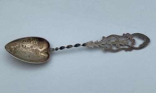Antique R. Wallace Sterling Silver Spoon - 1694-1894 Attleboro Bicentennial