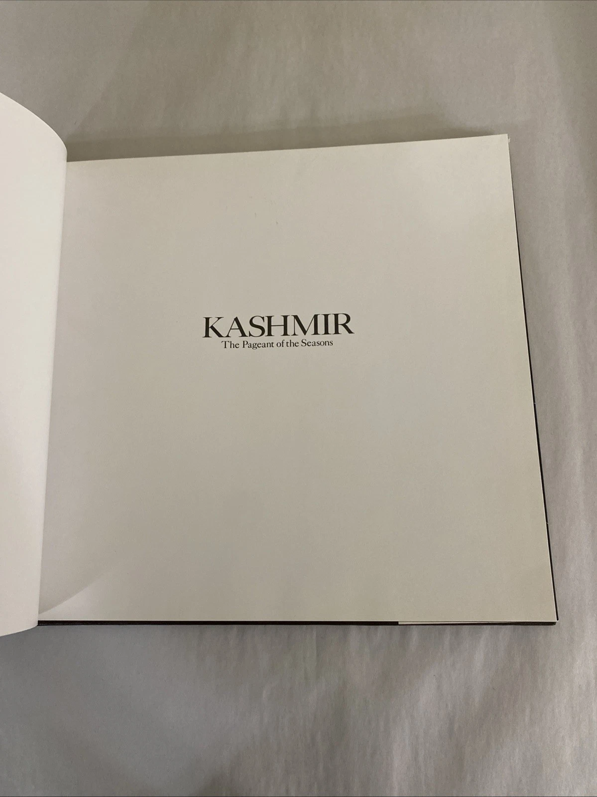 Kashmir Pageant of the Seasons 1987 Photo Book HC/DJ Signed Rita Dar Inscrd 1989 - Image 12