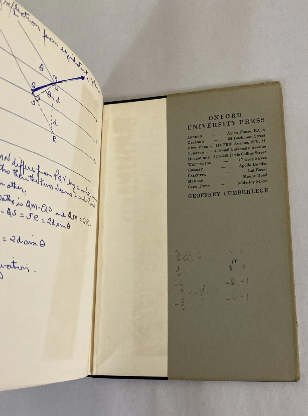 Elementary Wave Mechanics Heitler 1950 Oxford Clarendon HC w/ DJ, Brookhaven BNL - Image 10