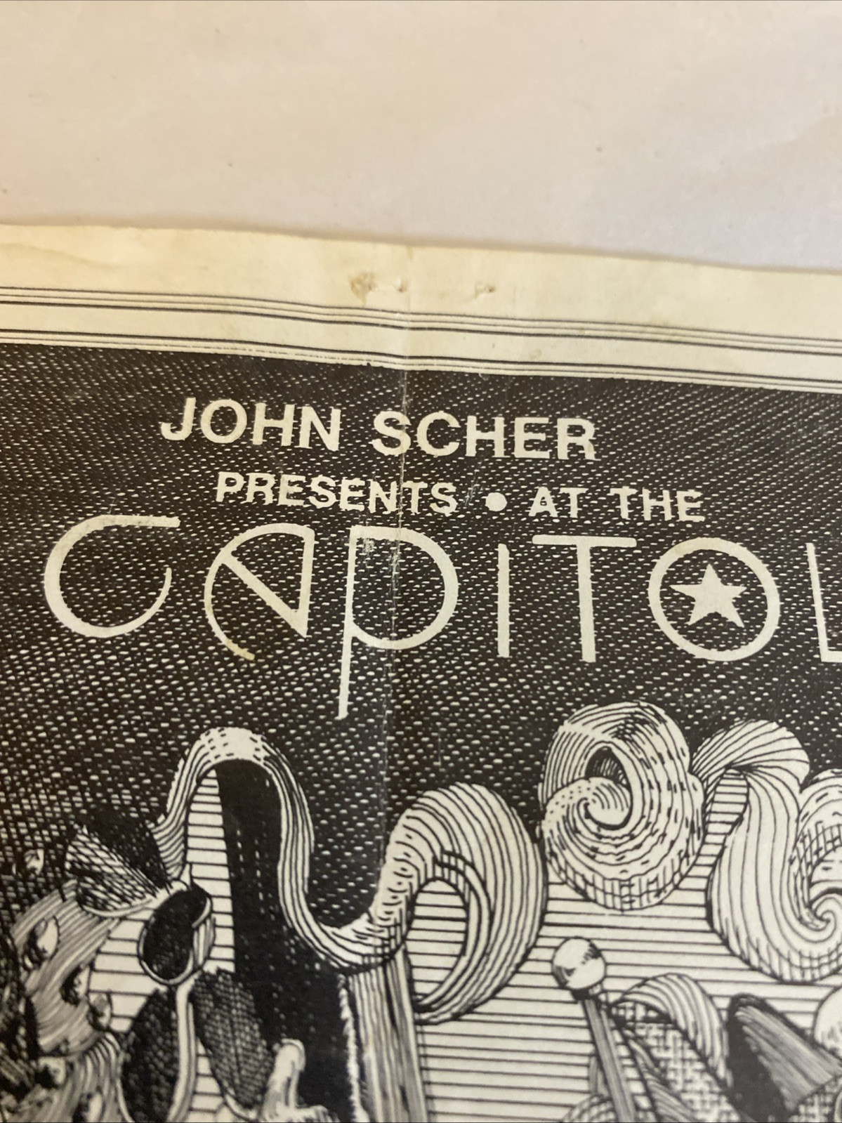 JERRY GARCIA Band Program - At The Capitol March 1978 - Image 3