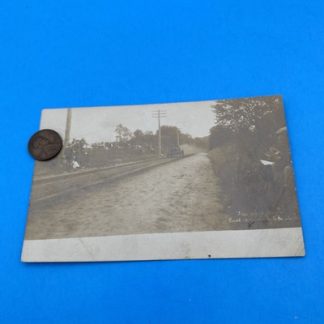 Early Vanderbilt Cup Race RPPC Scene - Run East Norwich to Brookville, Pre-1907