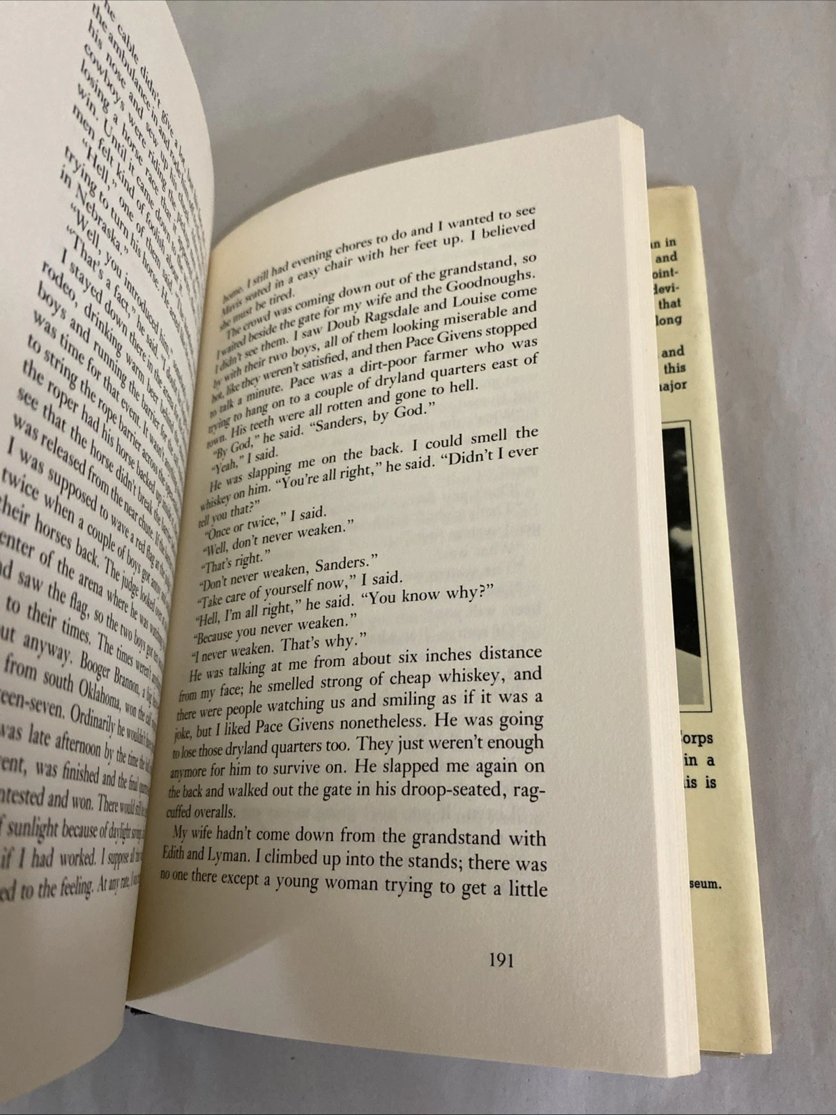 1984 The Tie That Binds Kent Haruf First Edition 1st Printing w/ Dust Jacket HRW - Image 6