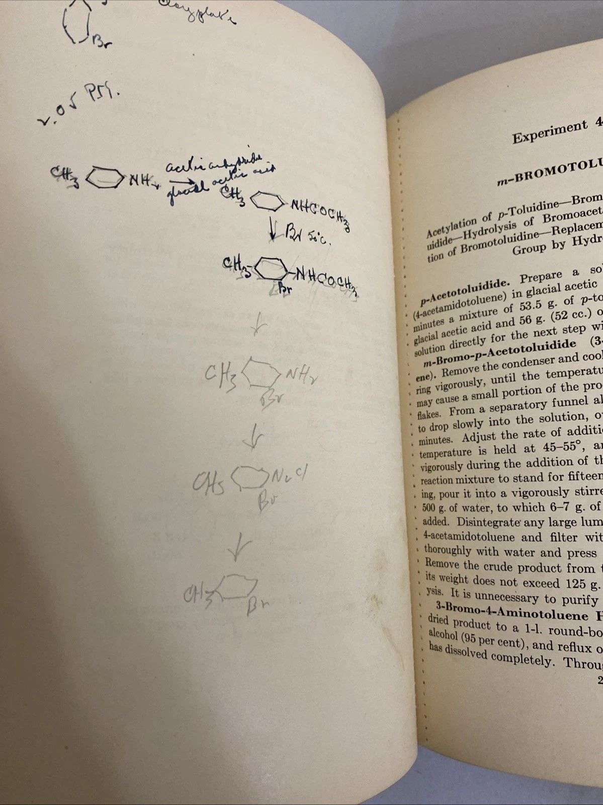 1940 Macmillan Elementary Organic Chem LabManual Adams & Johnson Poly Brooklyn N - Image 11