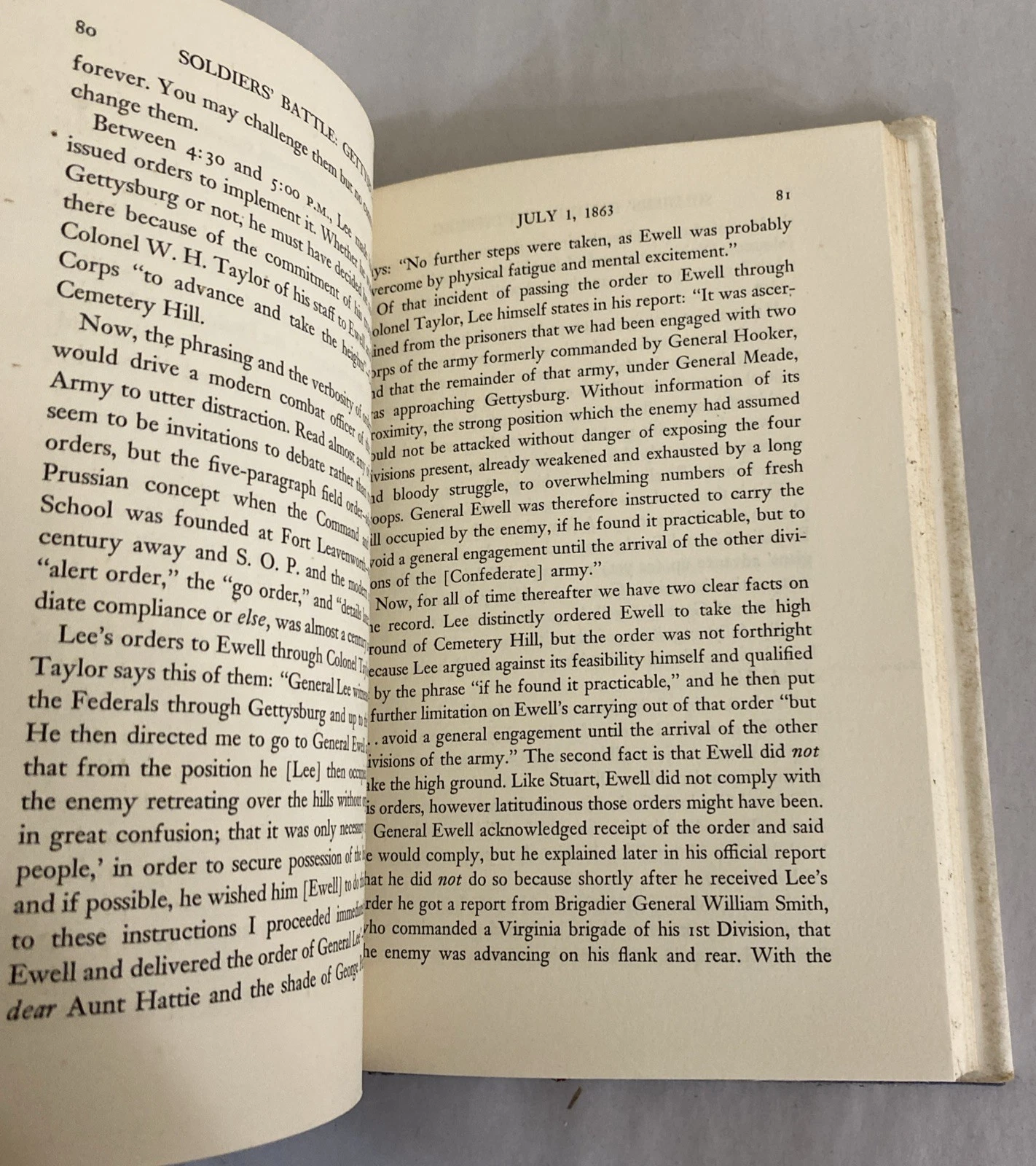 Soldiers' Battle Gettysburg, James Warner Bellah, HC, DJ, 1st Edition, 1962 - Image 6