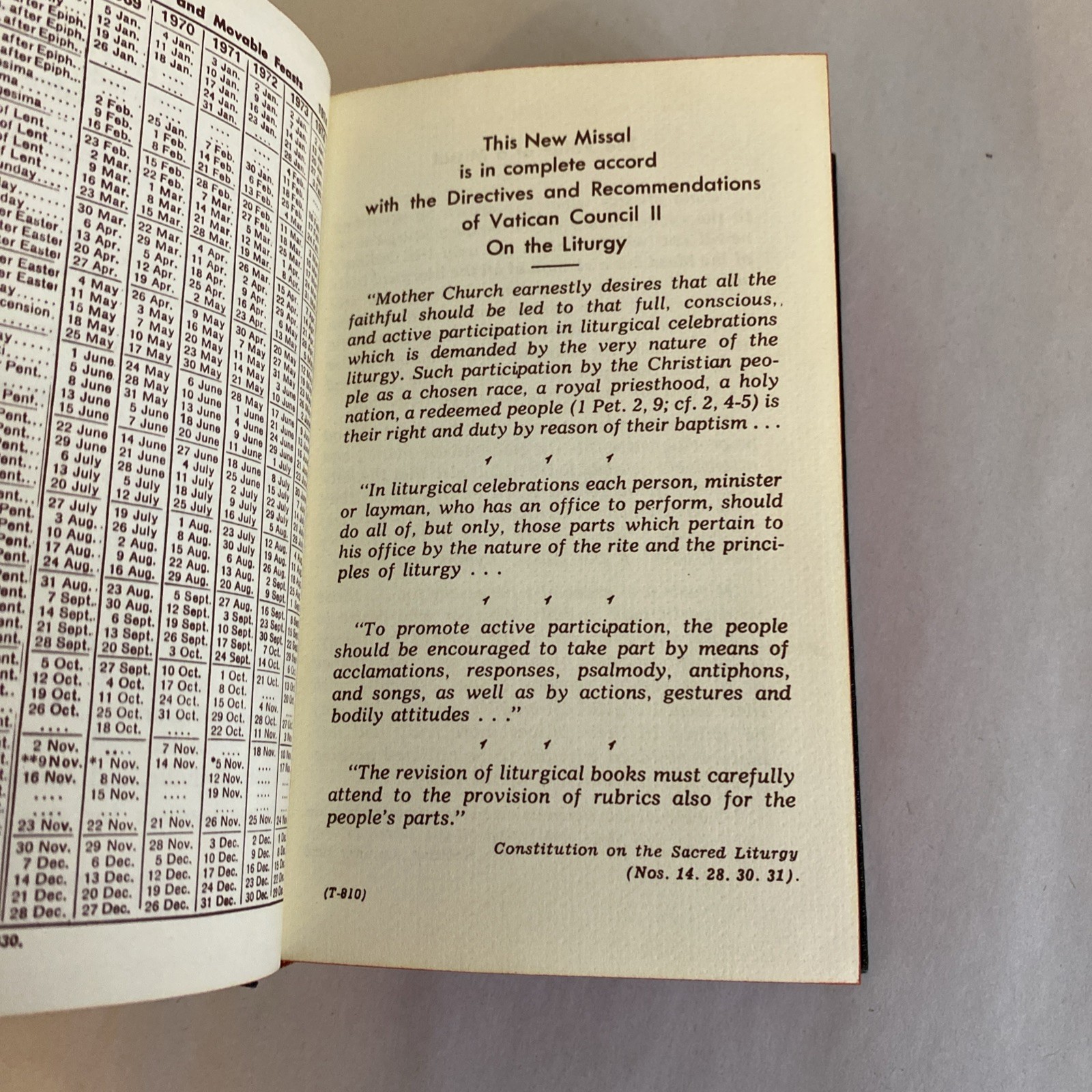 New Saint Joseph Daily Missal And Hymnal - New Revised Edition 1966 - Image 7
