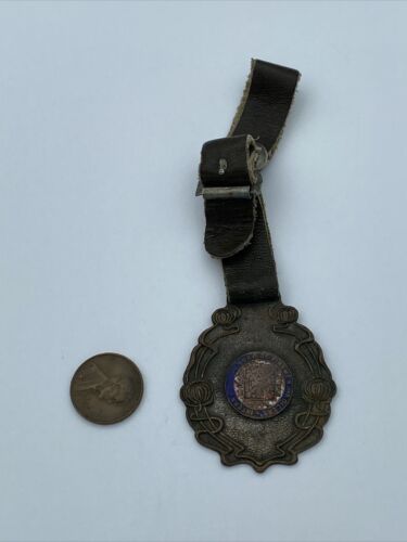Antique International Brotherhood Of Firemen And Oilers Watch Fob - Image 2