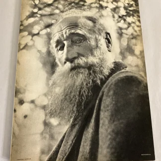 Rodin by Breitenbach + Whistler by Coburn Verve 1939 photogravure bifolium