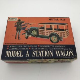 Vintage 1975~Gabriel~Hubley~MODEL A STATION WAGON~4858~Metal Car Model Open Box
