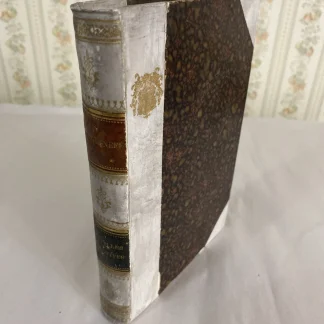 Tourgueneff Nouvelles Moscovites Hetzel 4e ed c1880 Demi-velin Armorial Gilt 3fr