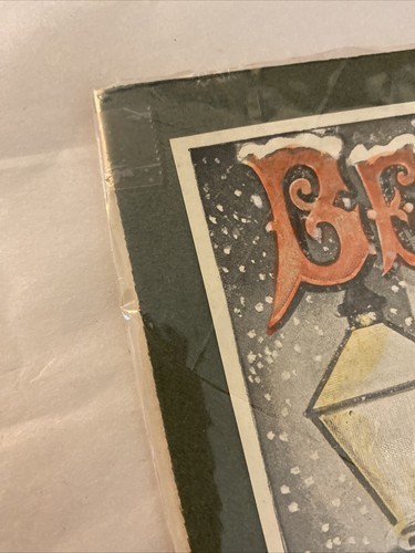 Rare 1900 Beecham's Pills Advertisement "You Never Know Your Luck" Winter Scene - Image 3